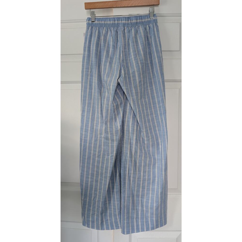 Auden Striped Poplin Lounge Pajama Pants NEW! - Picture 3 of 9